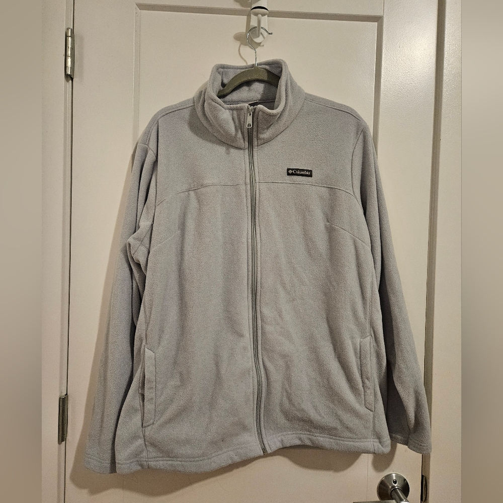 Columbia Men's Gray Fleece Sweater